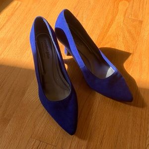 Royal blue heels